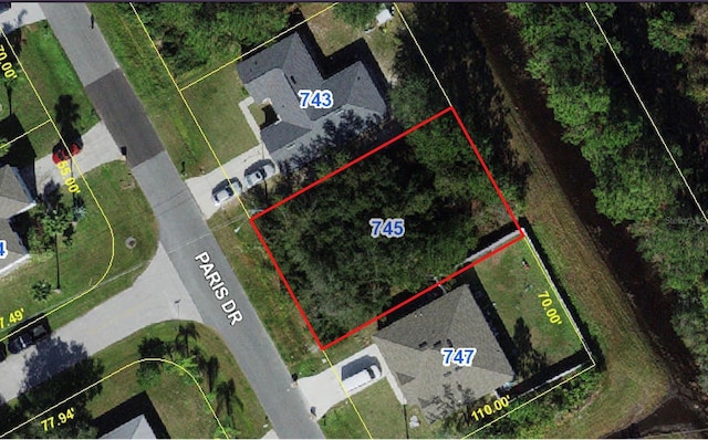 745 Paris Dr, Kissimmee FL, 34759 land for sale