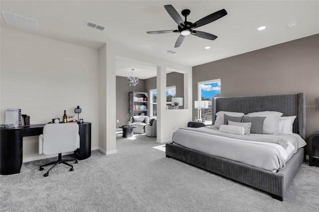 4360 Sunset Preserve Blvd, Orlando, FL 32820 - carpeted bedroom with ceiling fan
