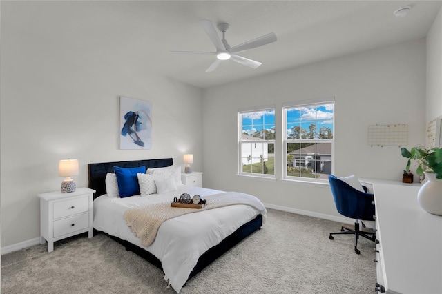 4360 Sunset Preserve Blvd, Orlando, FL 32820 - carpeted bedroom with ceiling fan
