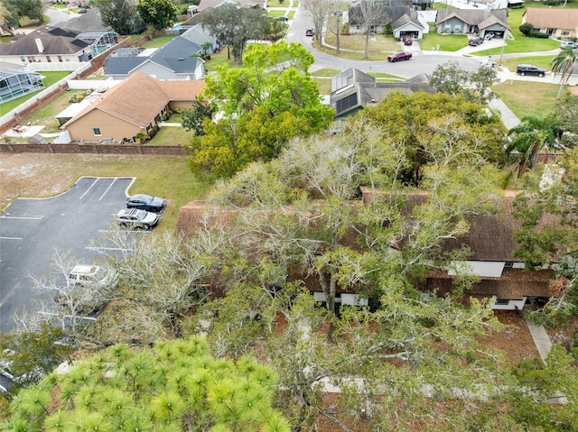 bird's eye view featuring a residential view