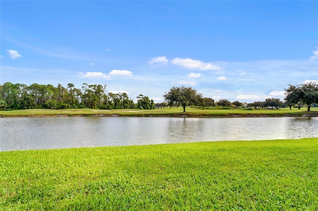 property view of water