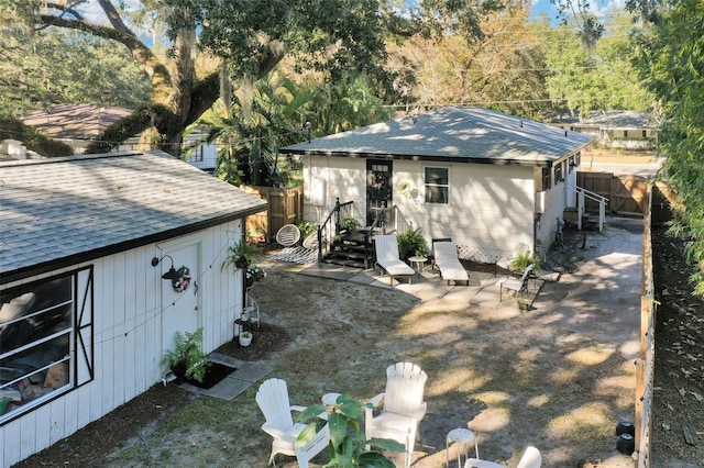 view of rear view of house