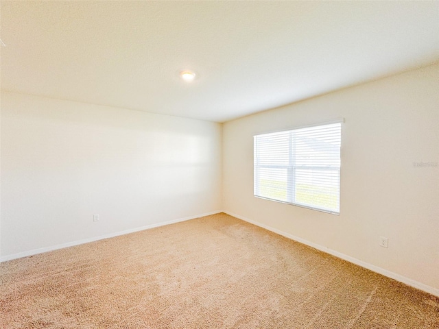 empty room with carpet flooring