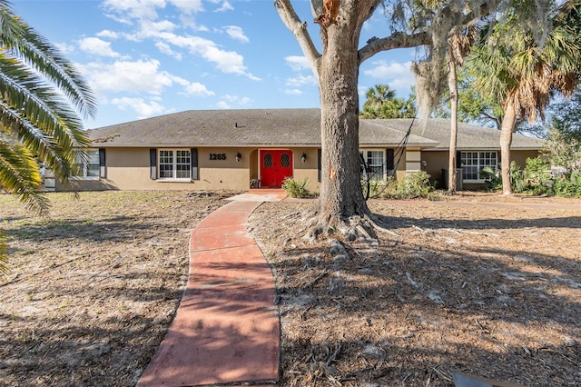 view of ranch-style house