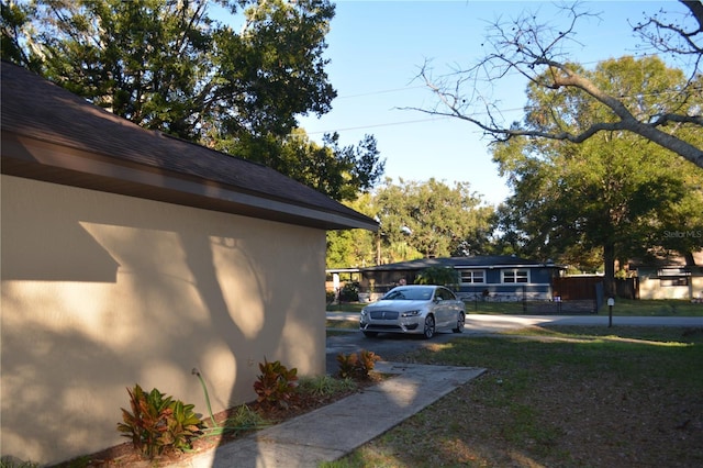 view of home's exterior