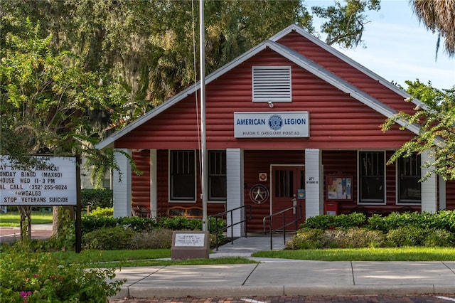 view of building exterior