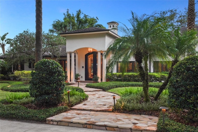 view of mediterranean / spanish-style home