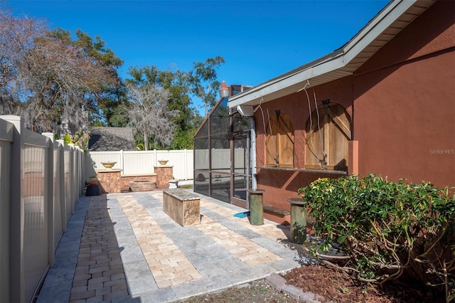 view of patio