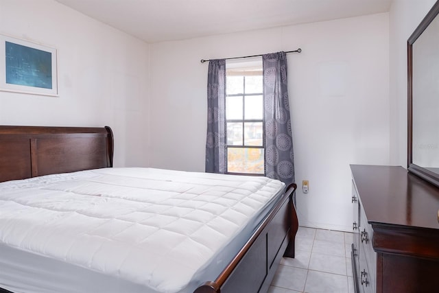 view of tiled bedroom