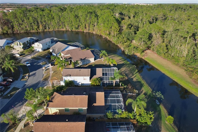 2981 Viscount Cir, Kissimmee, FL 34747 - aerial view of property's location with a forest and a large body of water