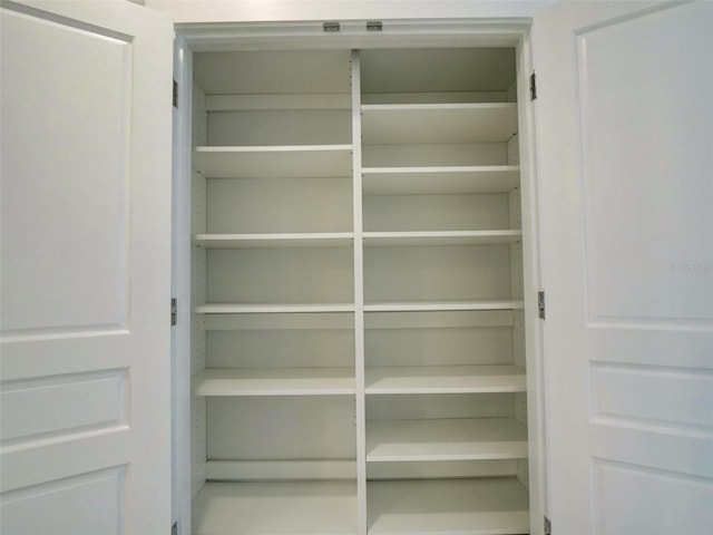 view of closet