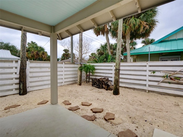 view of patio