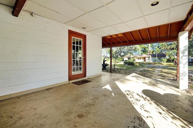 view of patio