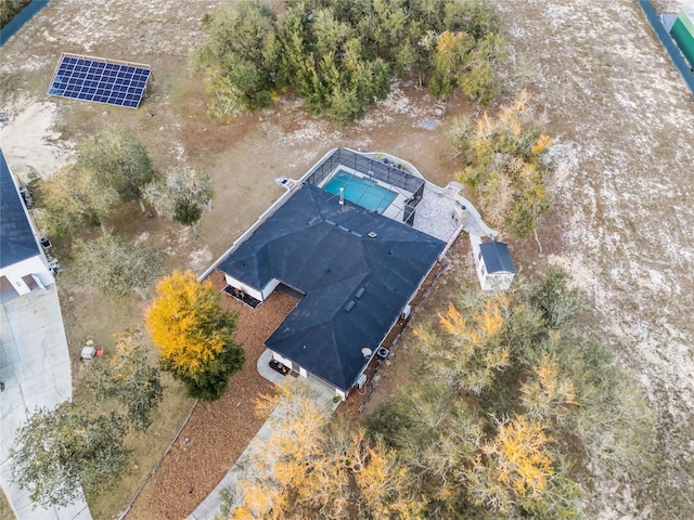 1681 E Evelyn St, Hernando, FL 34442 - view from above of property with a pool