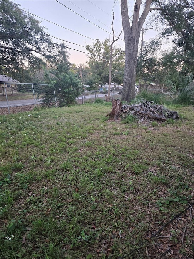 view of yard