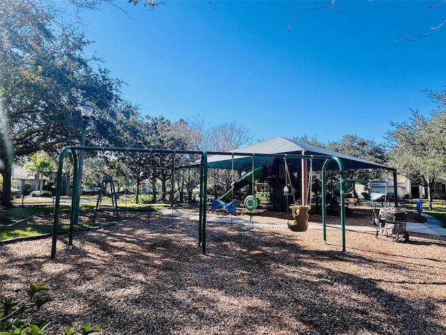 view of community playground