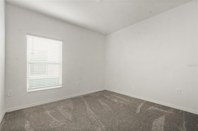 empty room featuring carpet flooring