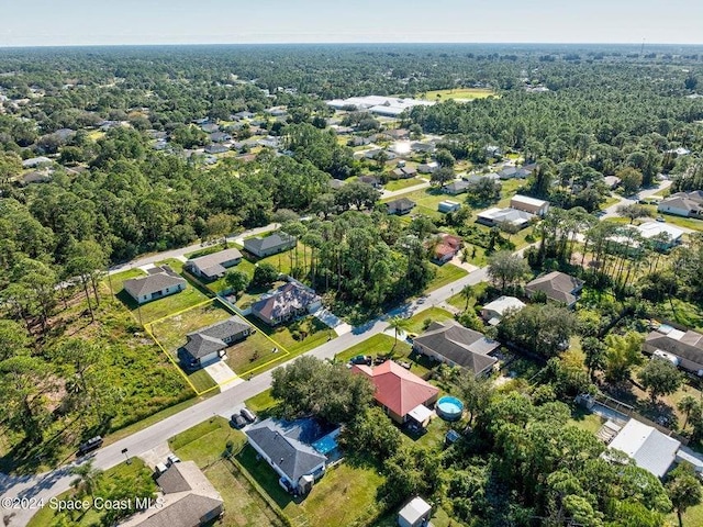 drone / aerial view featuring a residential view