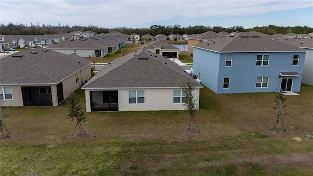 view of rear view of property