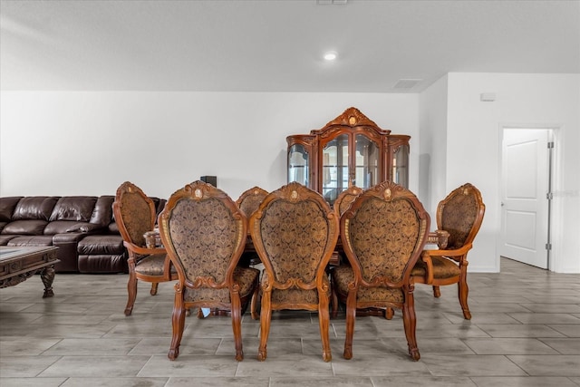 view of dining room