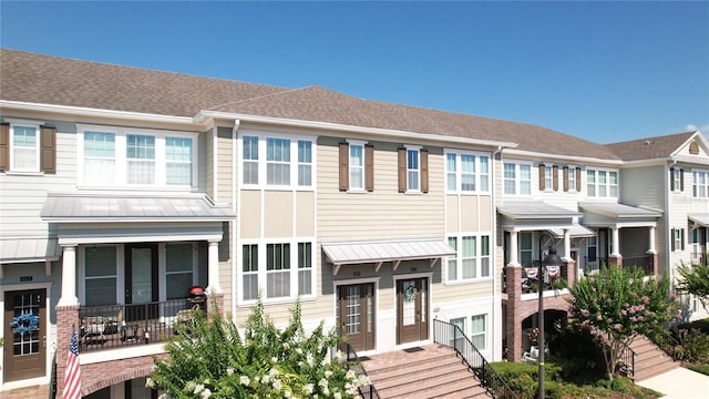 view of townhome / multi-family property