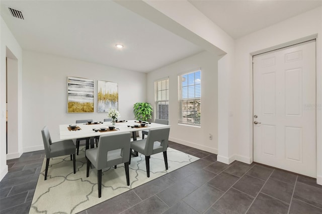 view of dining room