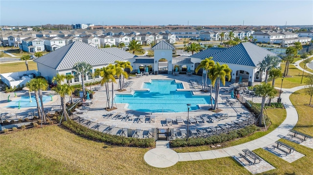 view of pool