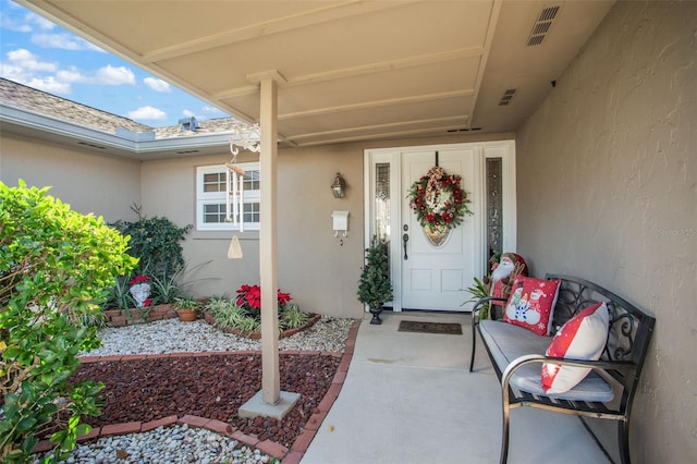 view of entrance to property