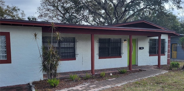 view of ranch-style home