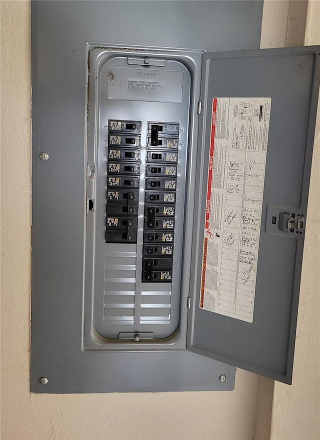 utilities featuring electric panel