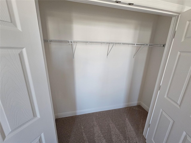 view of closet