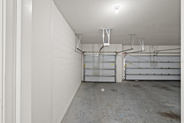 4032 Prairie Reserve Blvd, Orlando, FL 32824 - garage with concrete block wall and a garage door opener