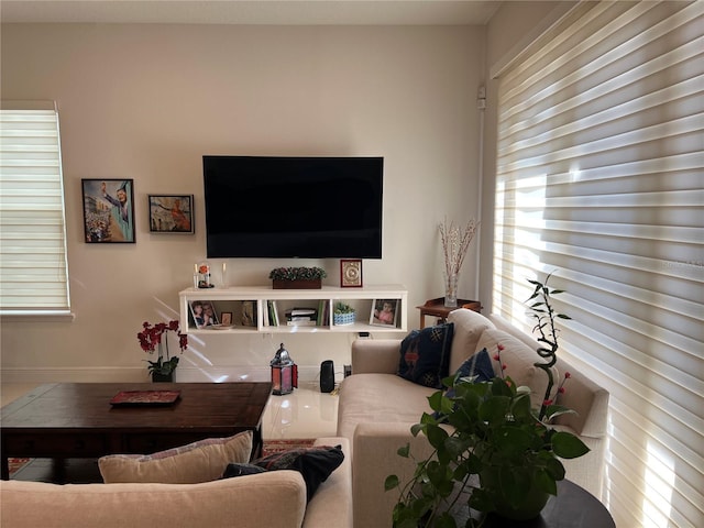 view of living room