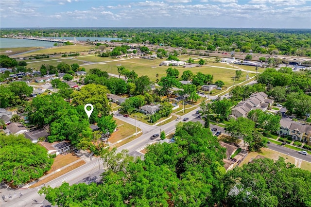2803 E Pine St, Orlando, FL 32803 - birds eye view of property with a water view and a view of trees