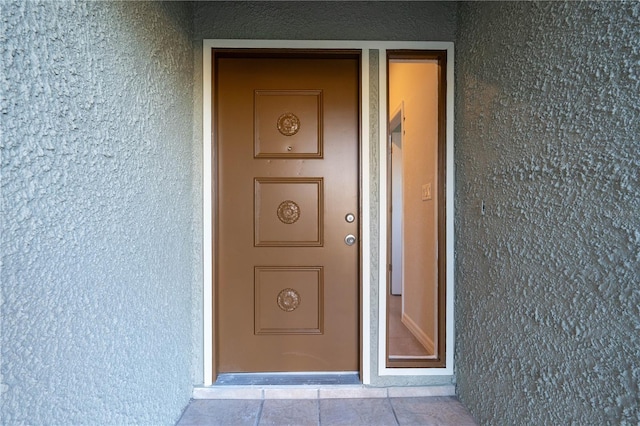 view of entrance to property