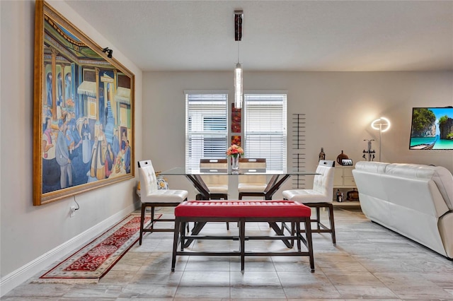 view of dining area