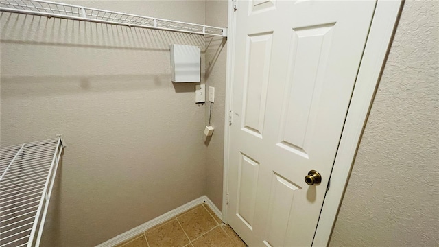 interior space featuring tile patterned floors