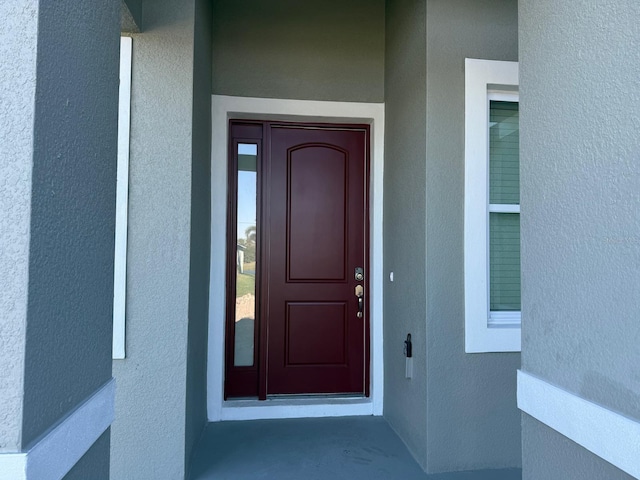 view of entrance to property