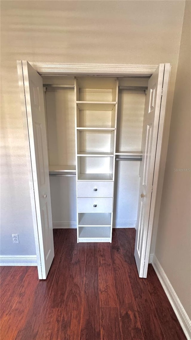 view of closet