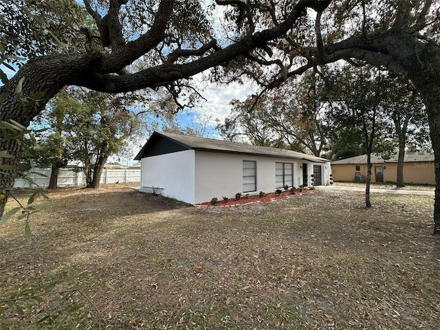 view of home's exterior