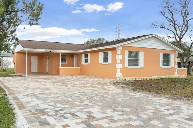 view of rear view of house