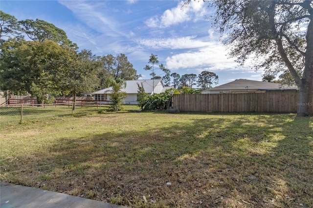 5355 Fay Blvd, Cocoa, FL 32927 - view of yard featuring a fenced backyard