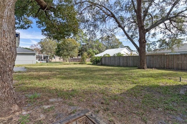 5355 Fay Blvd, Cocoa, FL 32927 - view of yard featuring a fenced backyard
