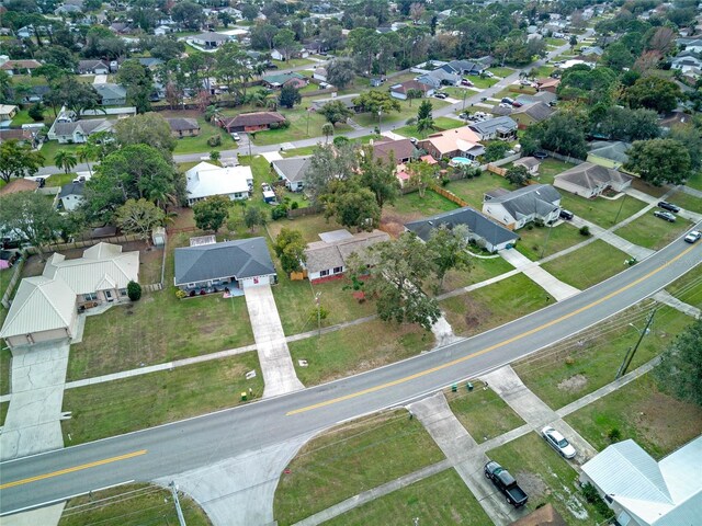 5355 Fay Blvd, Cocoa, FL 32927 - drone / aerial view with a residential view