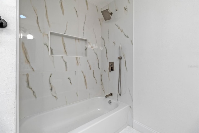 5355 Fay Blvd, Cocoa, FL 32927 - bathroom featuring baseboards and shower / bath combination