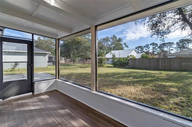 5355 Fay Blvd, Cocoa, FL 32927 - view of unfurnished sunroom
