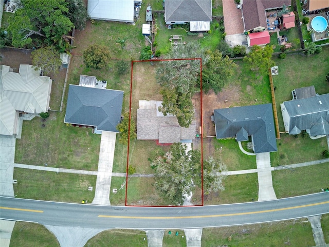 5355 Fay Blvd, Cocoa, FL 32927 - bird's eye view featuring a residential view