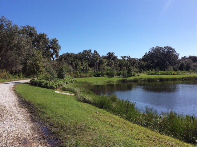 property view of water