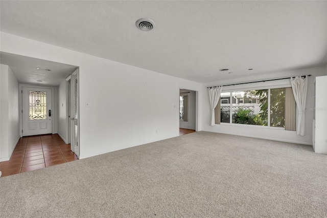 empty room with carpet floors