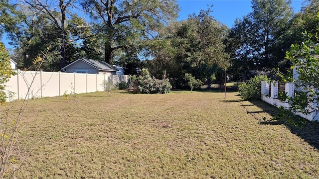 view of yard